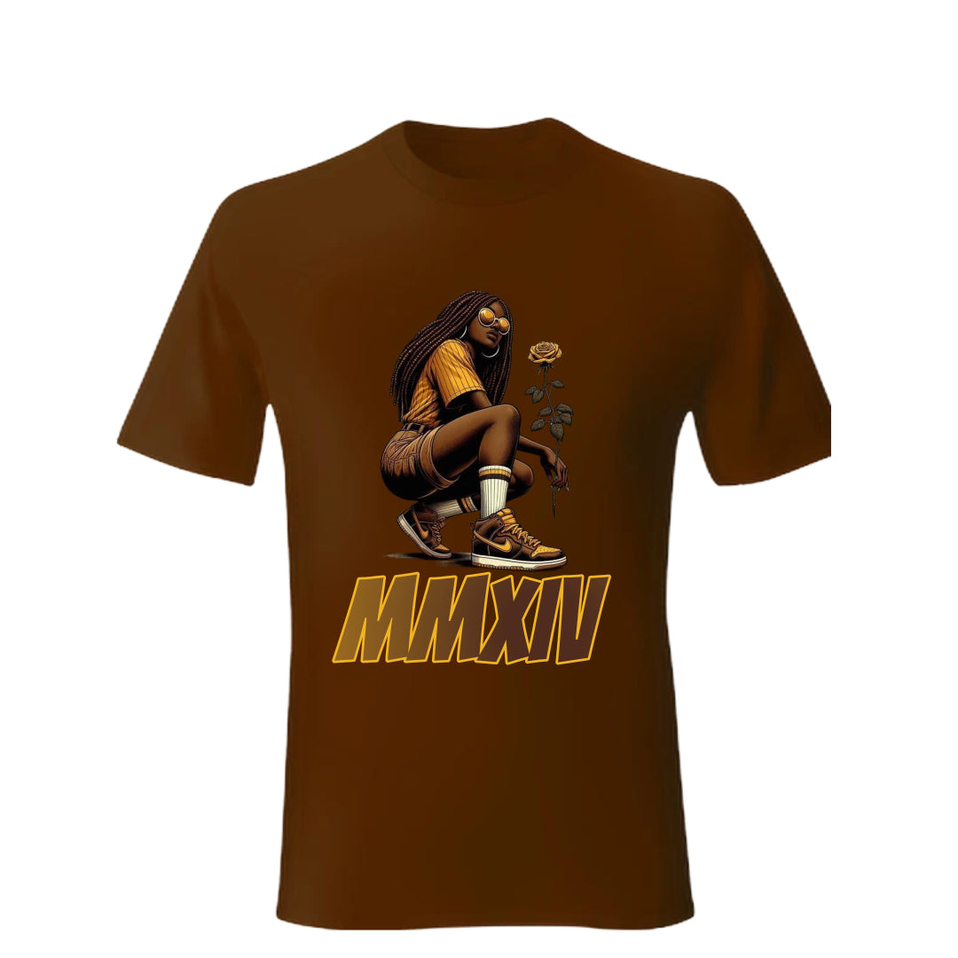 Golden Rose MMXIV Brown Tee