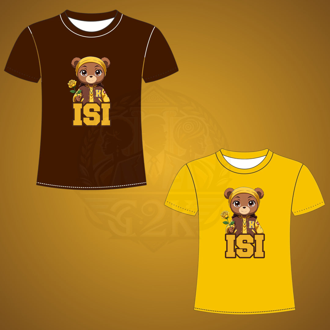 Golden Rose Bear ISI Tee