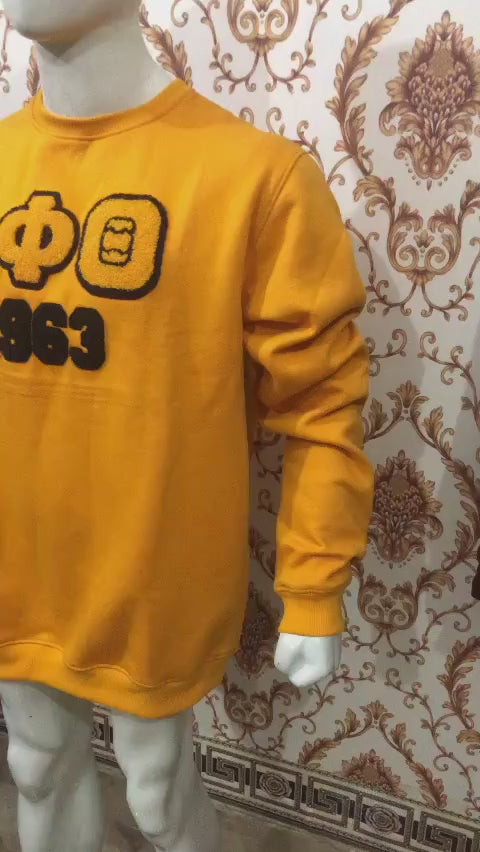 Heritage Gold Varsity Crewneck
